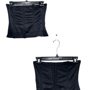 Elegant Black Corset Top